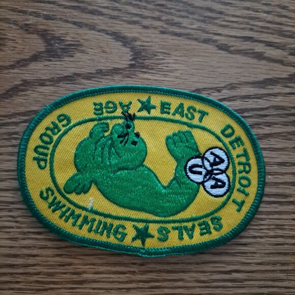 East Detroit Seals Age Group Swimming AAU Patch - Picture 1 of 2